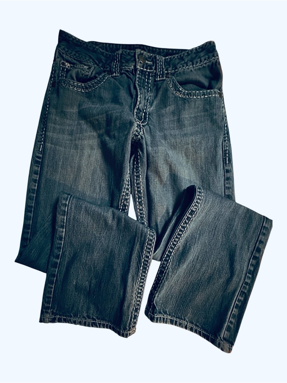 Men's Bootcut Jeans in Dark Wash - Classic Everyday Style